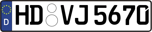 HD-VJ5670