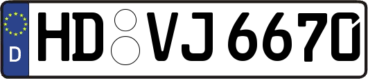 HD-VJ6670