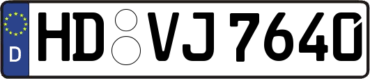 HD-VJ7640