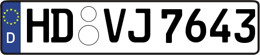 HD-VJ7643