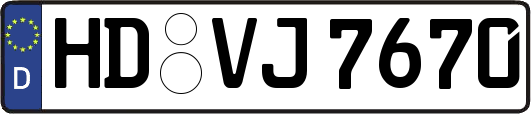 HD-VJ7670
