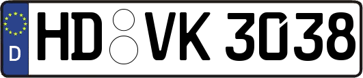 HD-VK3038