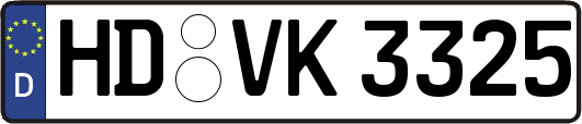 HD-VK3325