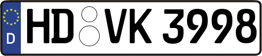 HD-VK3998