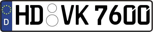 HD-VK7600