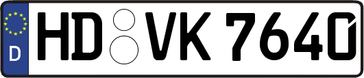 HD-VK7640