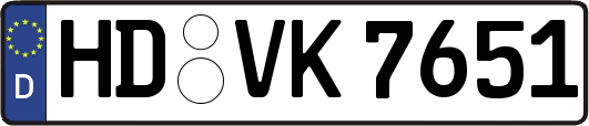 HD-VK7651