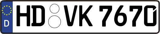 HD-VK7670