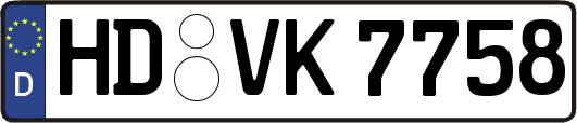 HD-VK7758