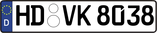HD-VK8038