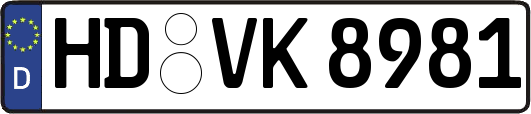 HD-VK8981