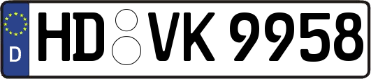 HD-VK9958