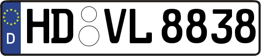HD-VL8838