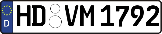 HD-VM1792