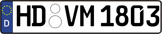 HD-VM1803