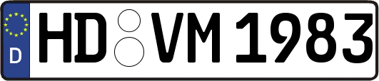 HD-VM1983