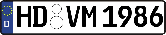 HD-VM1986