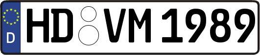 HD-VM1989