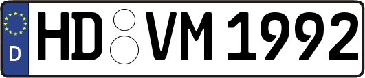 HD-VM1992