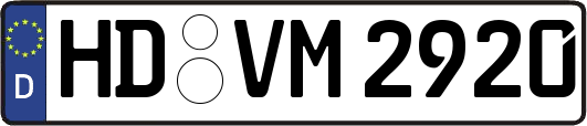 HD-VM2920