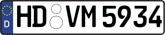 HD-VM5934