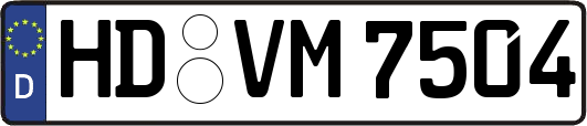 HD-VM7504