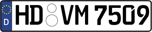 HD-VM7509