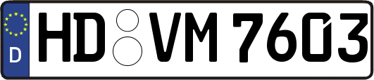 HD-VM7603