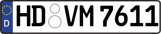 HD-VM7611