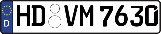 HD-VM7630