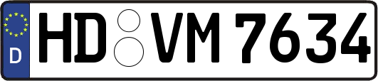 HD-VM7634