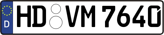 HD-VM7640