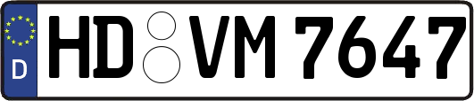 HD-VM7647