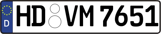 HD-VM7651