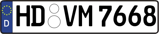 HD-VM7668
