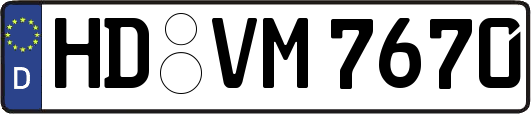 HD-VM7670