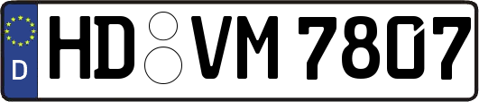 HD-VM7807