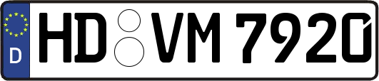 HD-VM7920