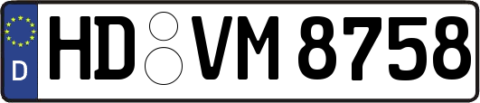 HD-VM8758