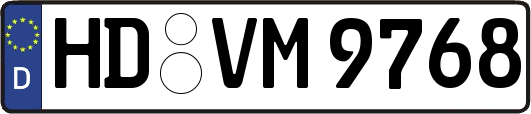 HD-VM9768