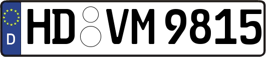 HD-VM9815