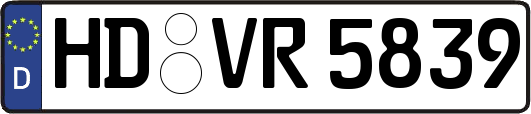 HD-VR5839