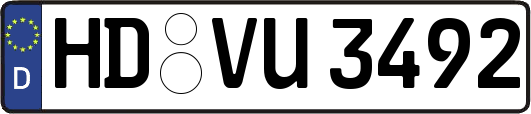 HD-VU3492