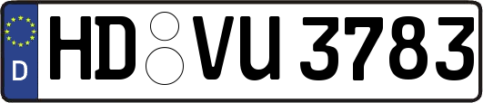 HD-VU3783
