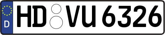 HD-VU6326