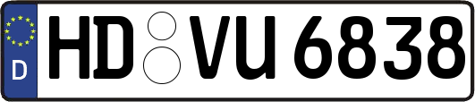 HD-VU6838