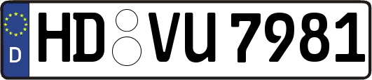 HD-VU7981