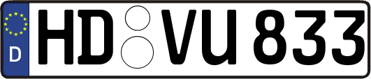 HD-VU833