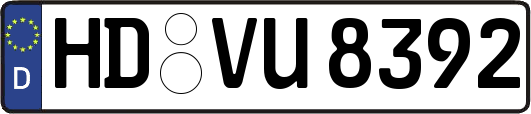 HD-VU8392