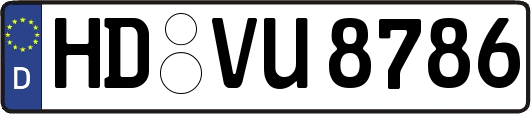 HD-VU8786